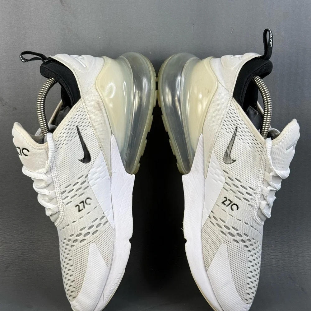Nike Air Max 270 White Black sneaker shoes men’s size 10.5_5